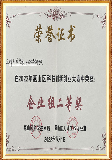 Certificate Of Honor